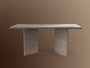 Hanah Home Mesa de Comedor Loft - 2931 en Travertino